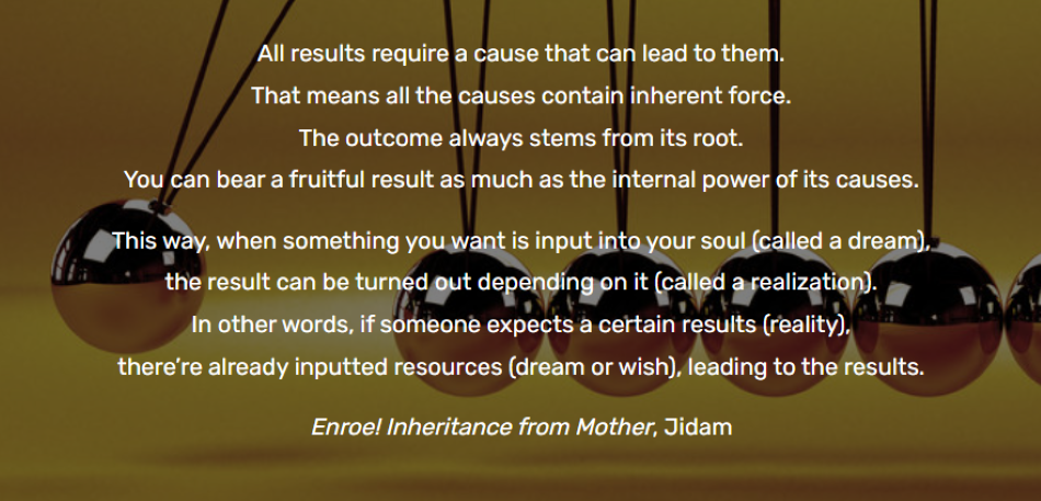 There're always reasons equivalent to the results